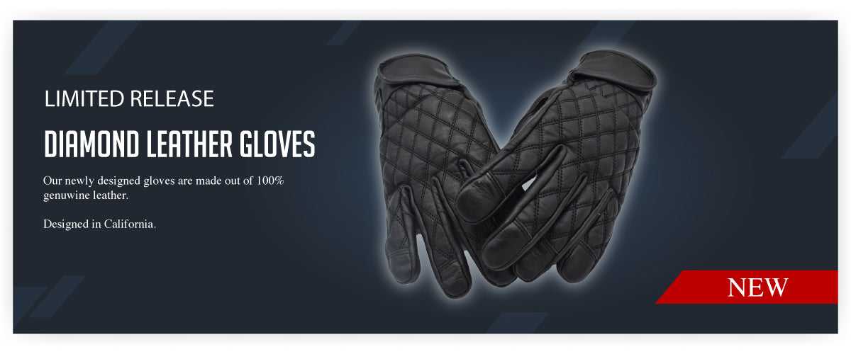 Gloves - Diamond - Leather