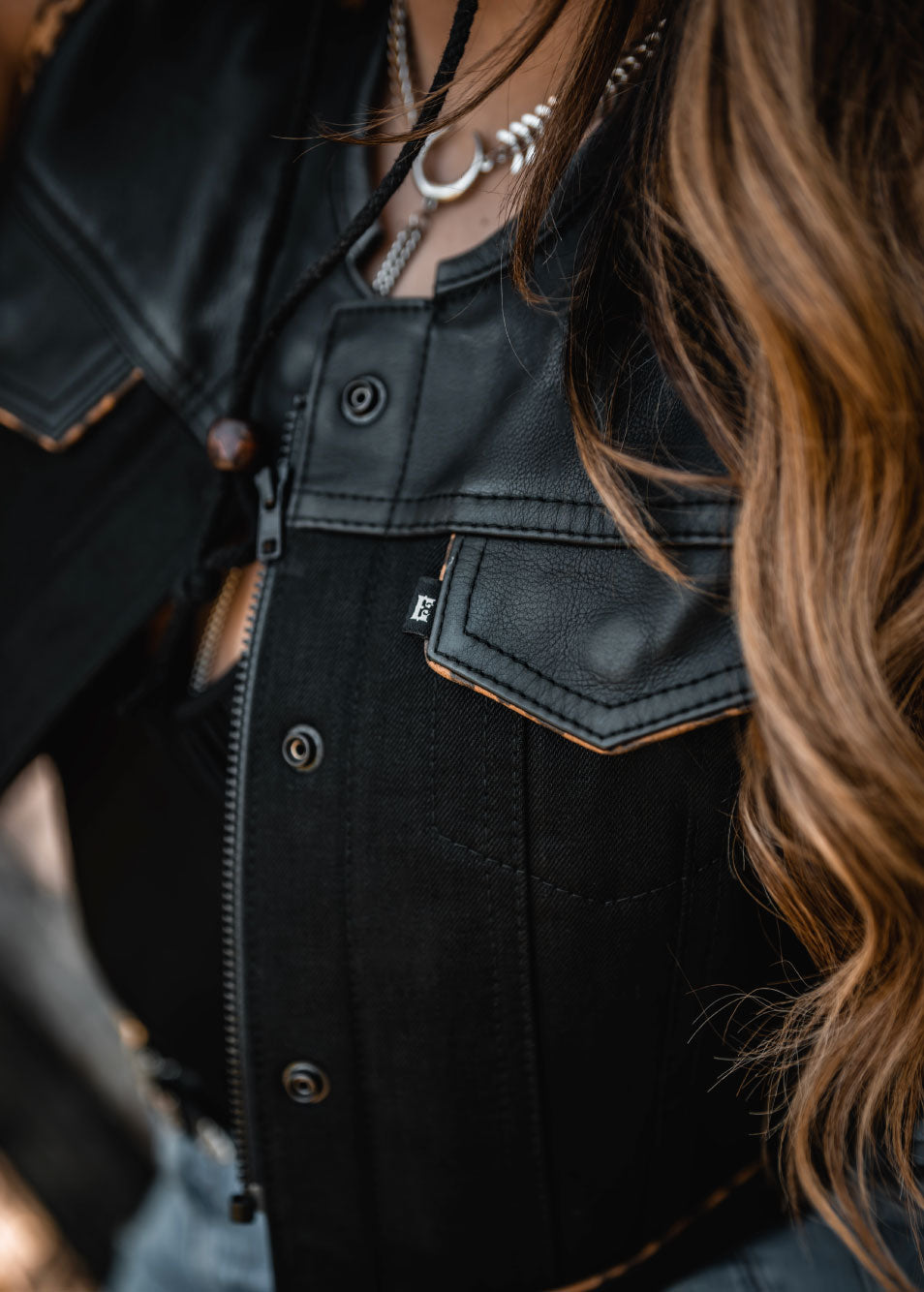 Espinozas Leather Women's Vest
