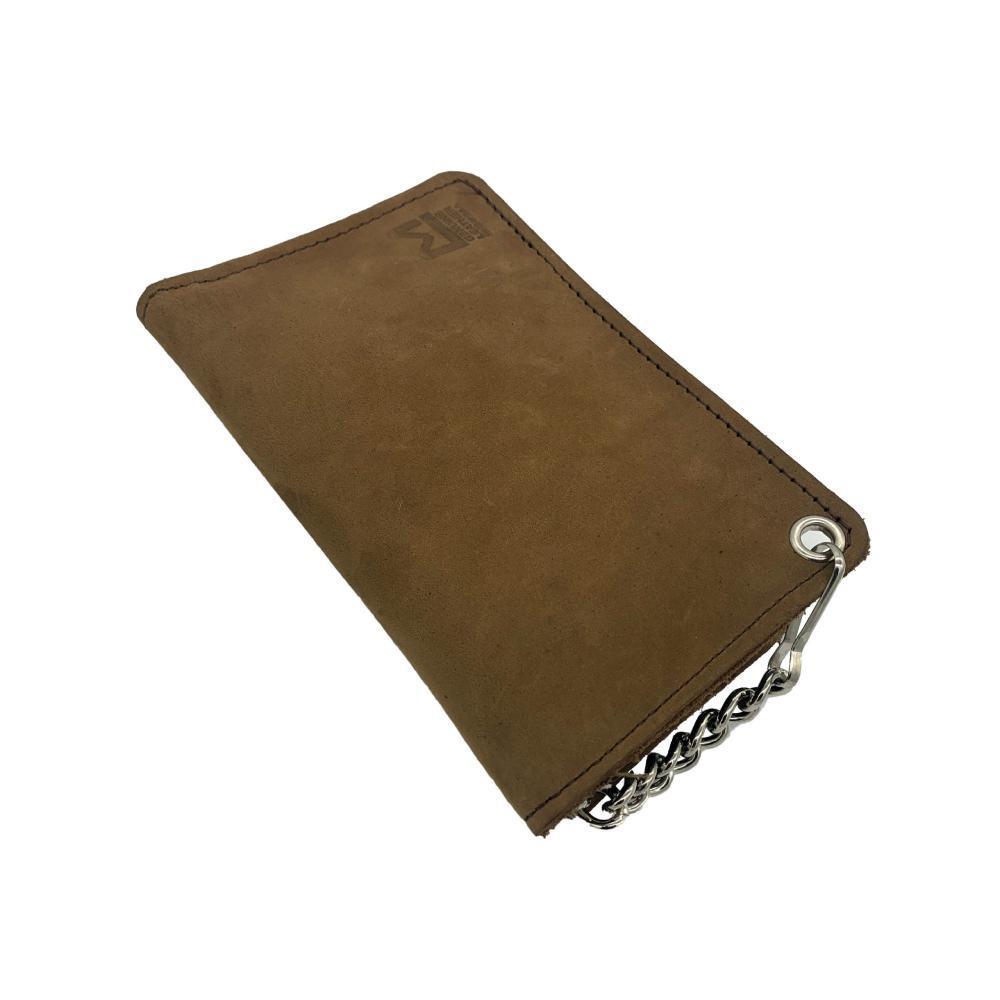 WALLET Small leather credit card wallet - Brown
