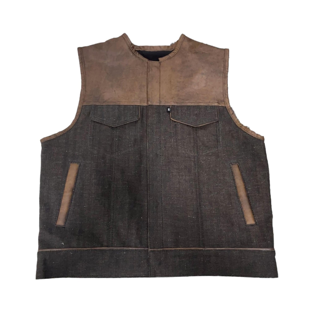 Herringbone 2.0 Vest - Espinoza's Leather