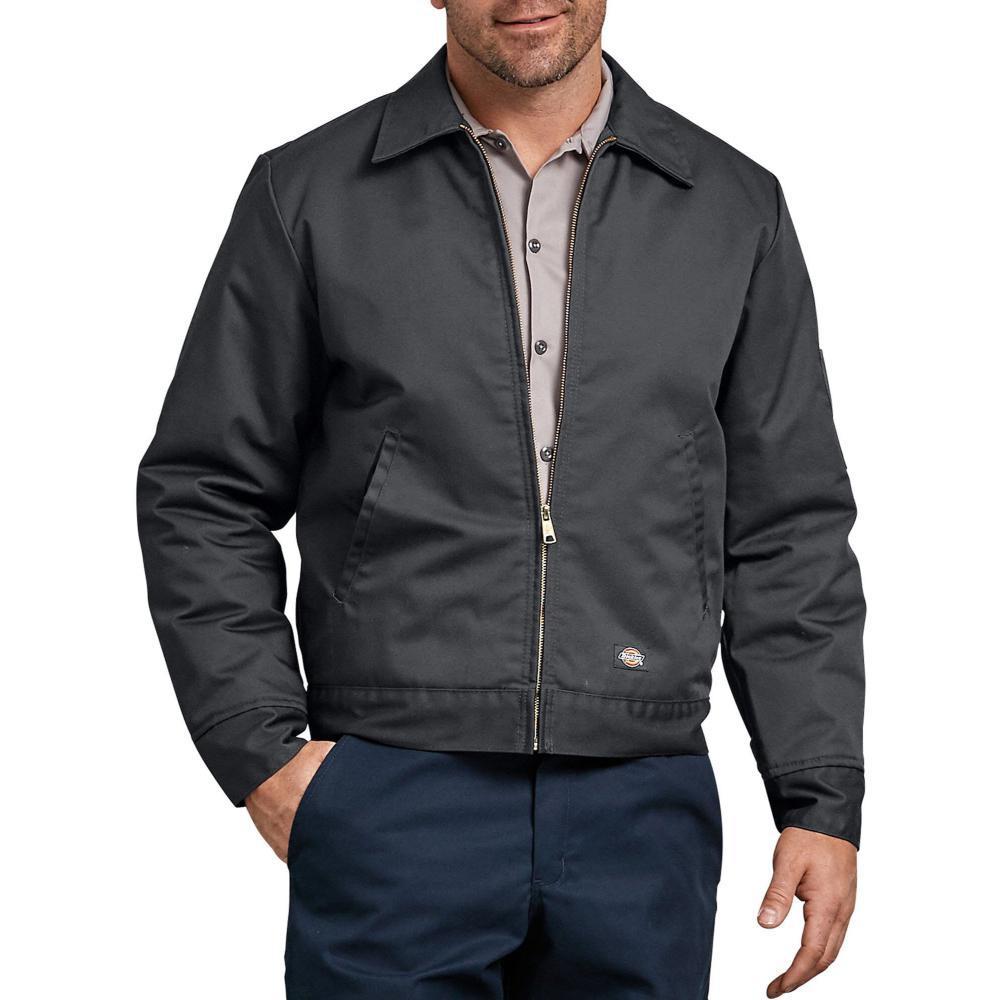 Insulated Eisenhower Jacket, Charcoal Gray - Espinoza's Leather