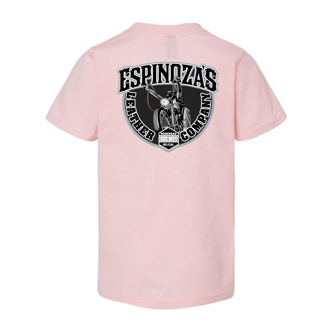 Kids Espinoza's Leather T-Shirt - Pink - Espinoza's Leather