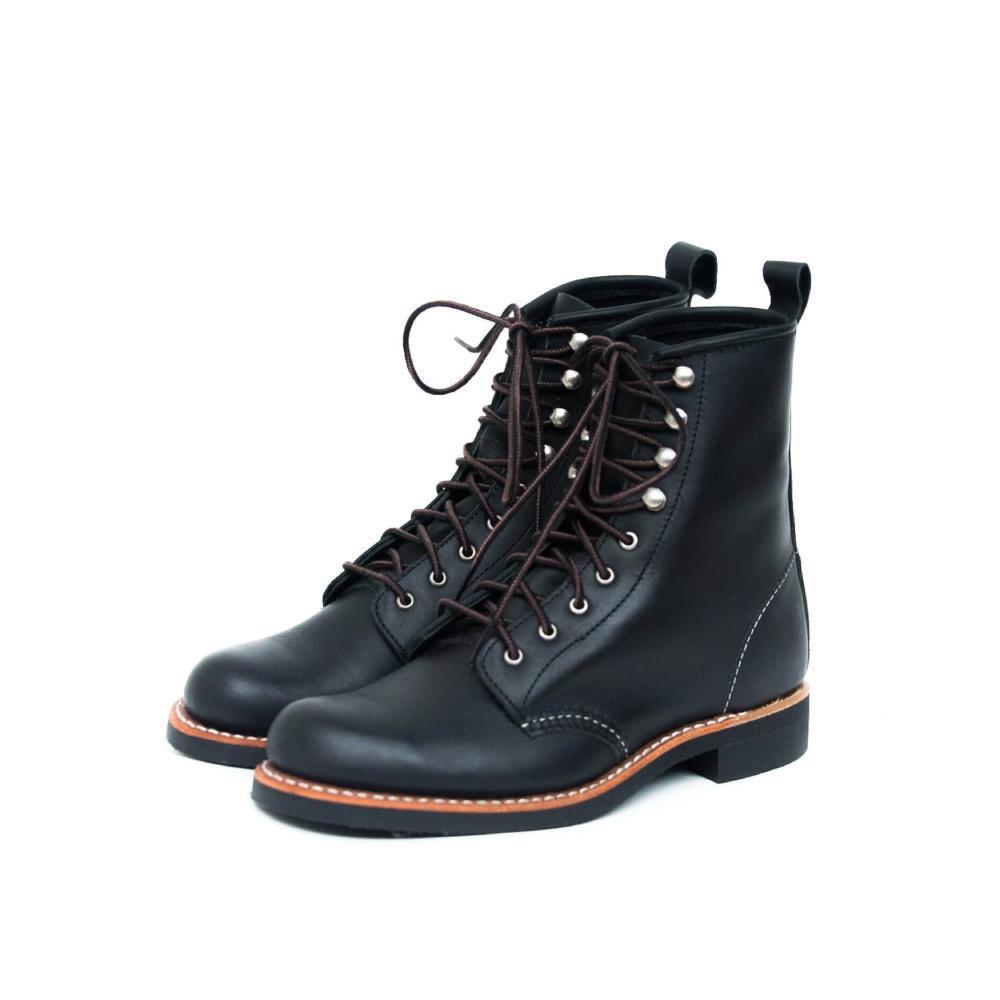 Silversmith Short Boot In Black Leather 3361