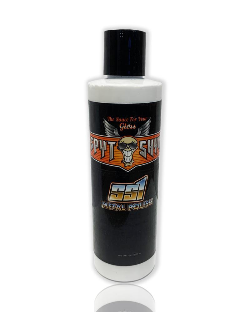 Spyt Shyne SS1 Metal Polish 8oz - Espinoza's Leather