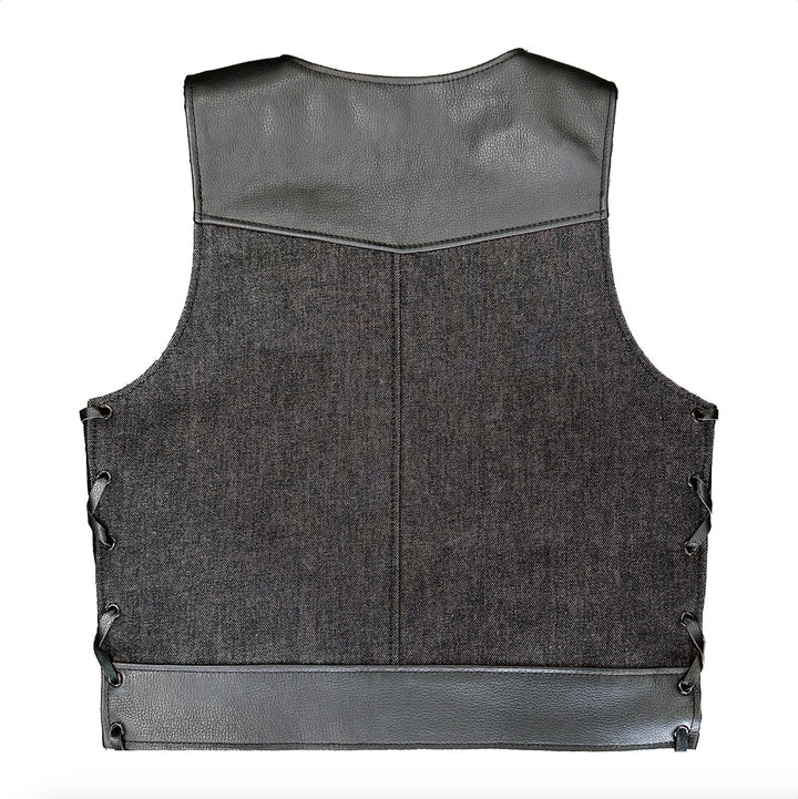 The Bonnie Hybrid Vest - Espinoza's Leather