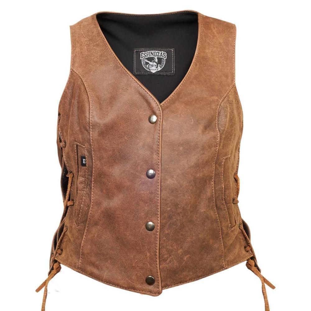 Women’s High V Vest - Espinoza's Leather