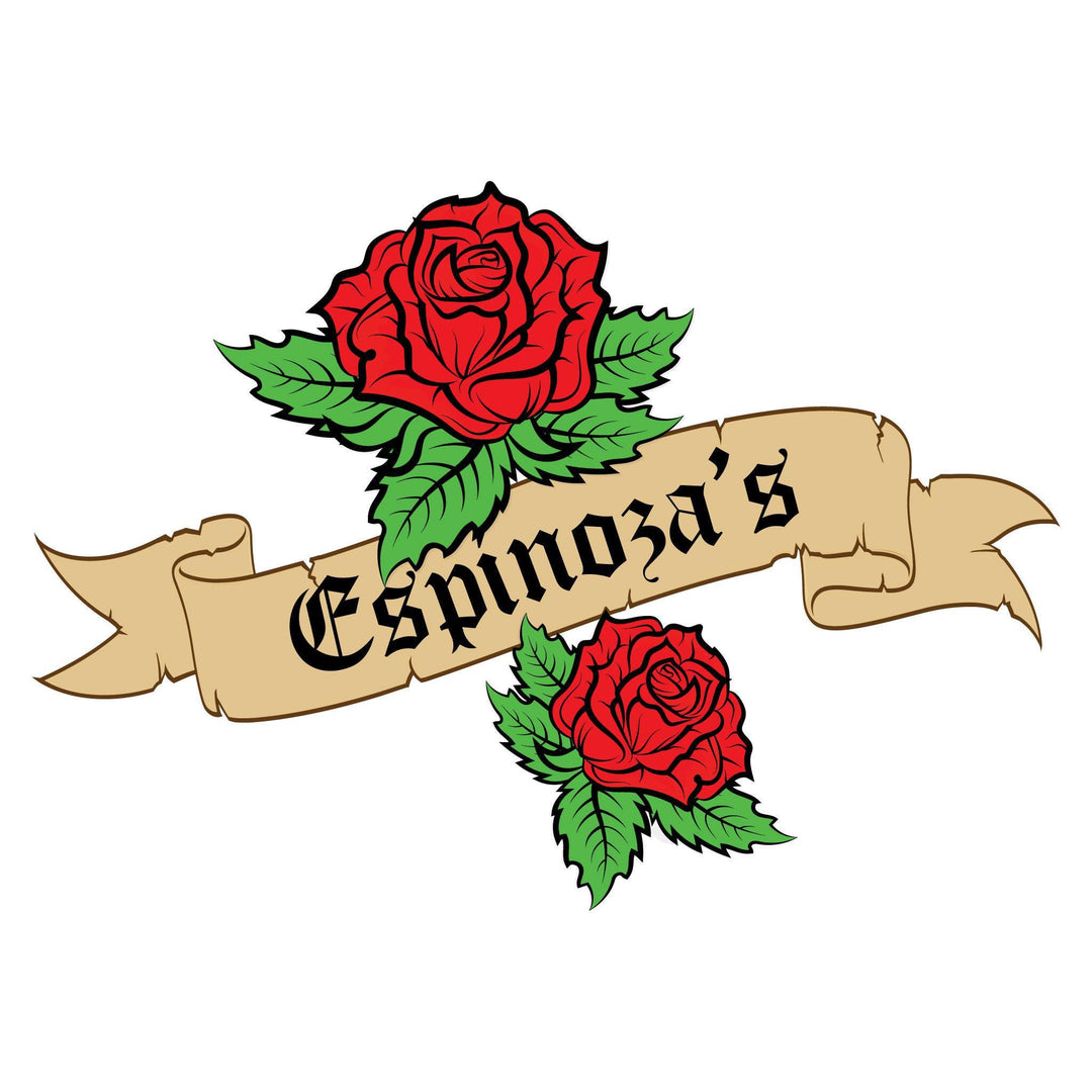 Womens Rose Tee -Green - Espinoza's Leather