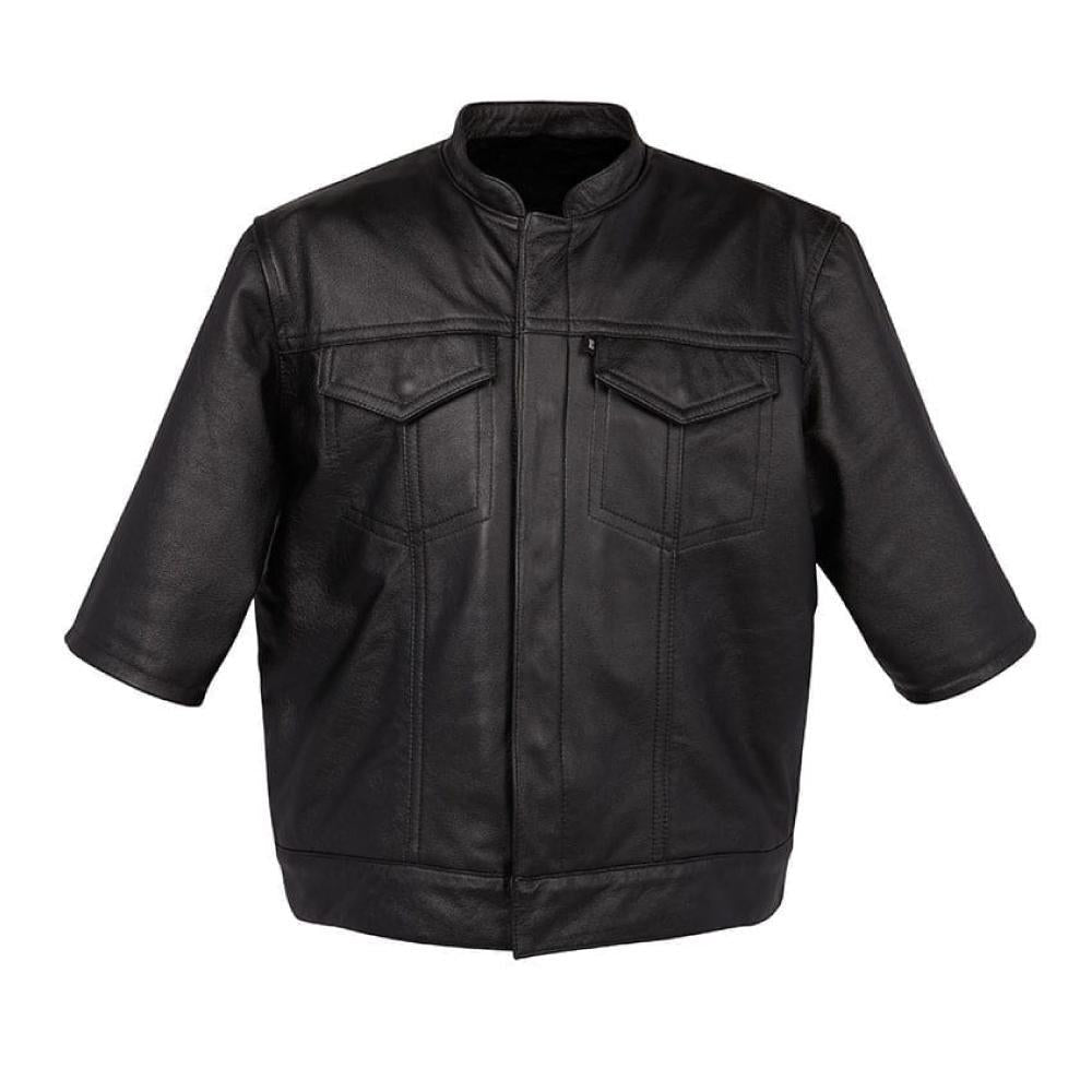 ジャケット・アウター Biker's Leather Shirt Size 36 3/4 Shirt #1 – Espinoza's Leather