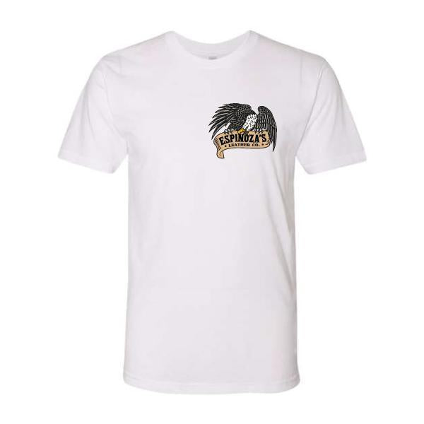 Espinoza's Leather West Coast T-Shirt in White