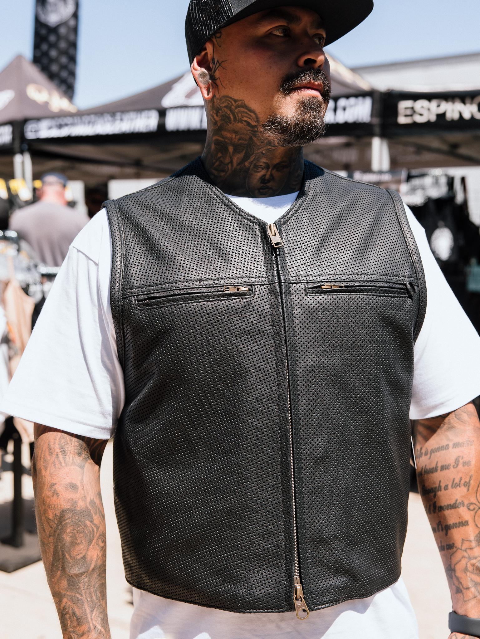 All Leather Perf Cali Cut – Espinoza's Leather