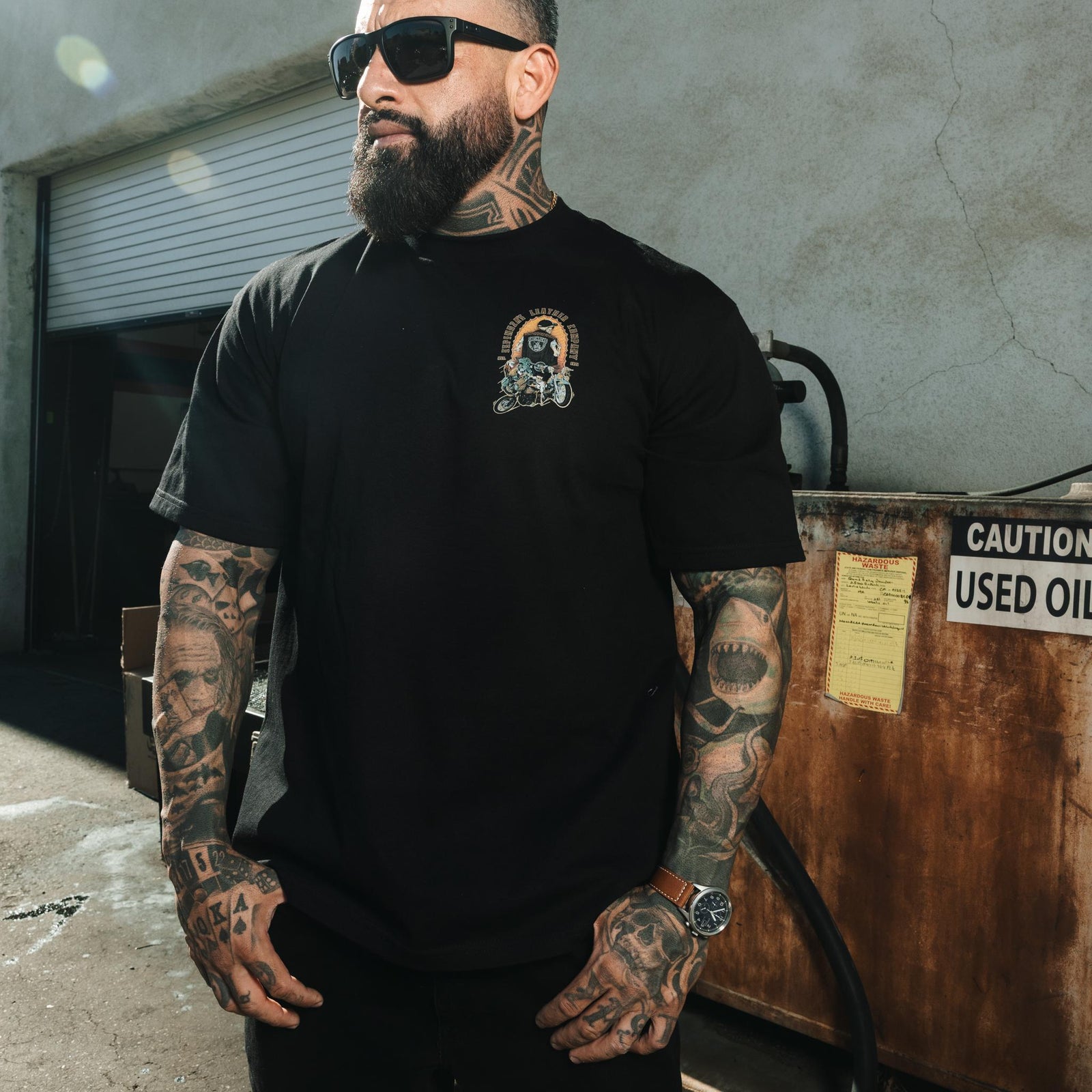 Buster Wise Tee - Espinoza's Leather