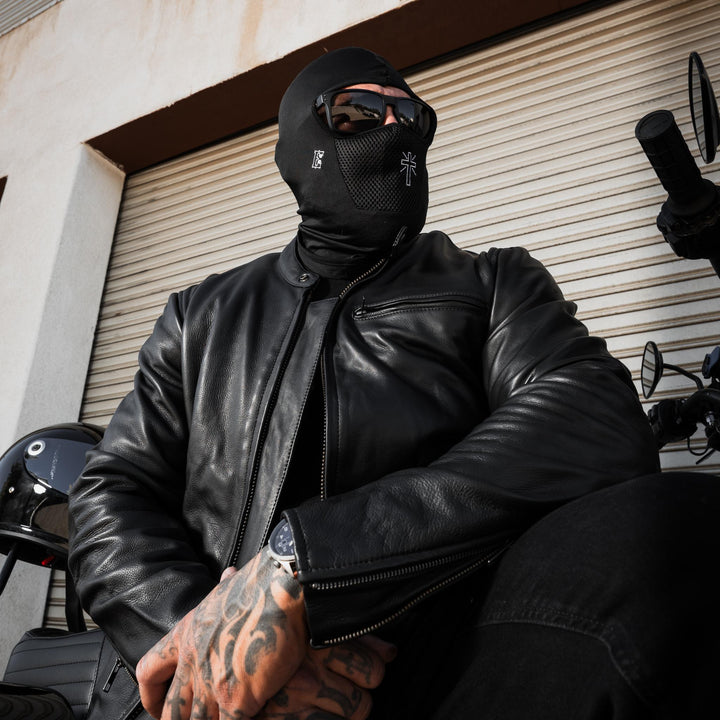 E Tear Drop Balaclava Mask - Espinoza's Leather