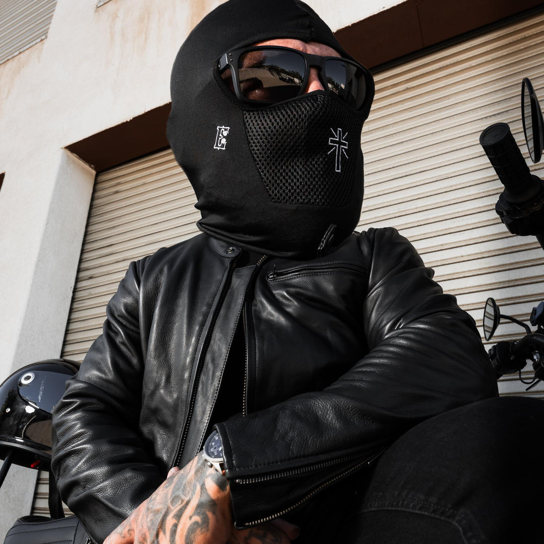 balaclava motorcycle helmet Bison Perfect for skiing Moto Balaclava - Breathable -