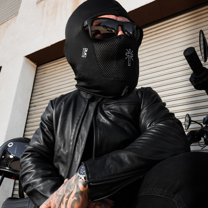 E Tear Drop Balaclava Mask - Espinoza's Leather