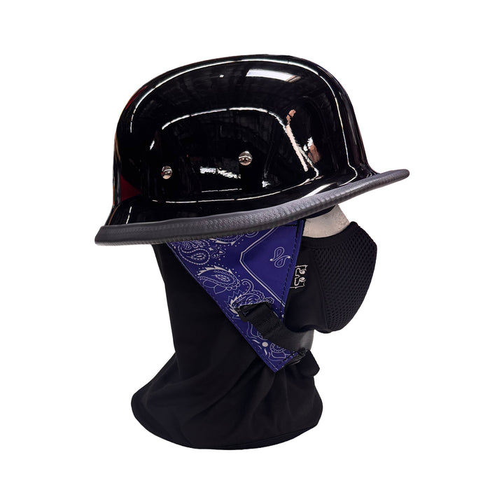 Gloss German Novelty Helmet With Ear Covers