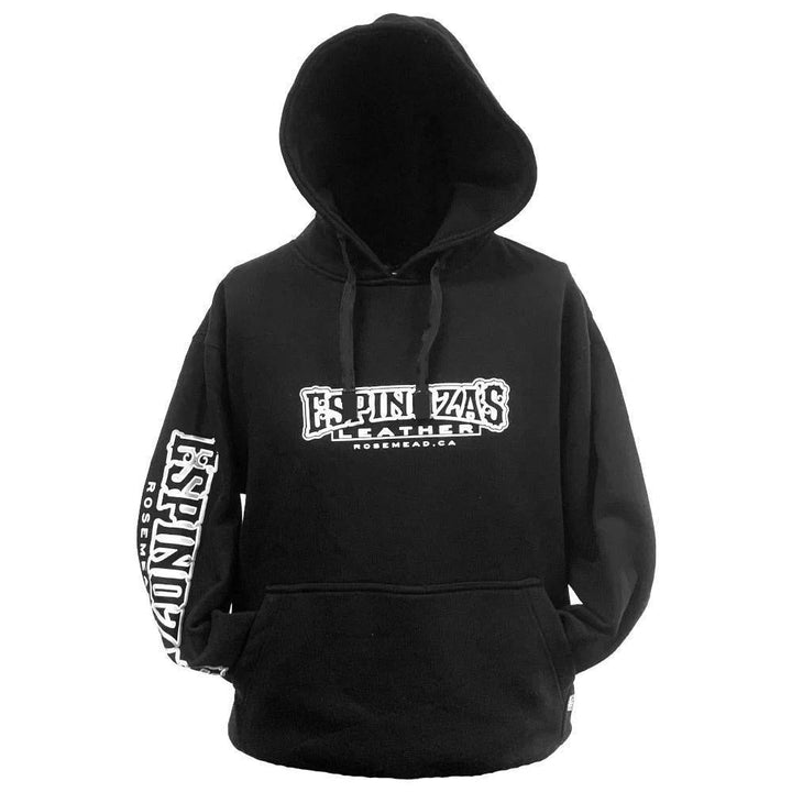 Espinozas Black Pullover Hoodie - Espinoza's Leather