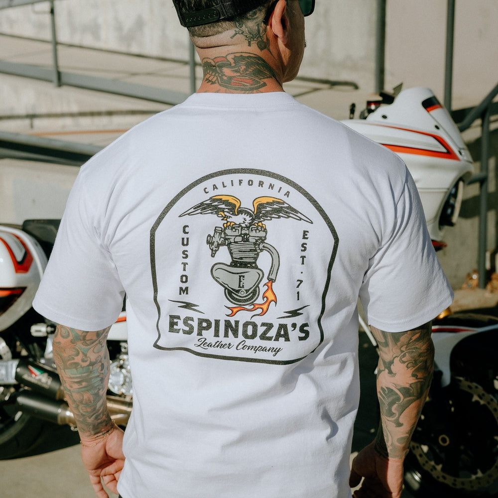 Espinoza's Eagle Tee - Espinoza's Leather