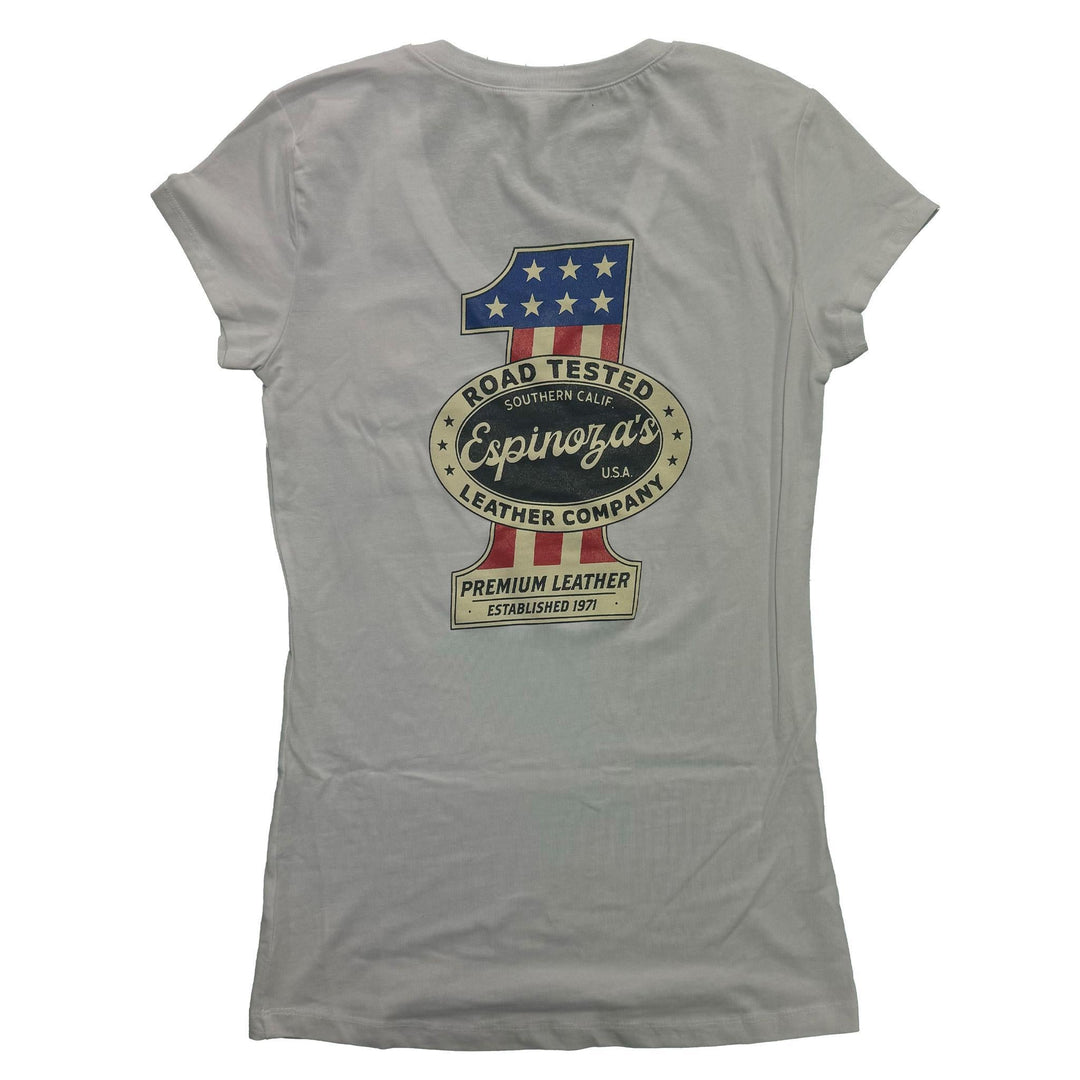 Espinozas Ladies The "One" V - Neck Tee - Espinoza's Leather