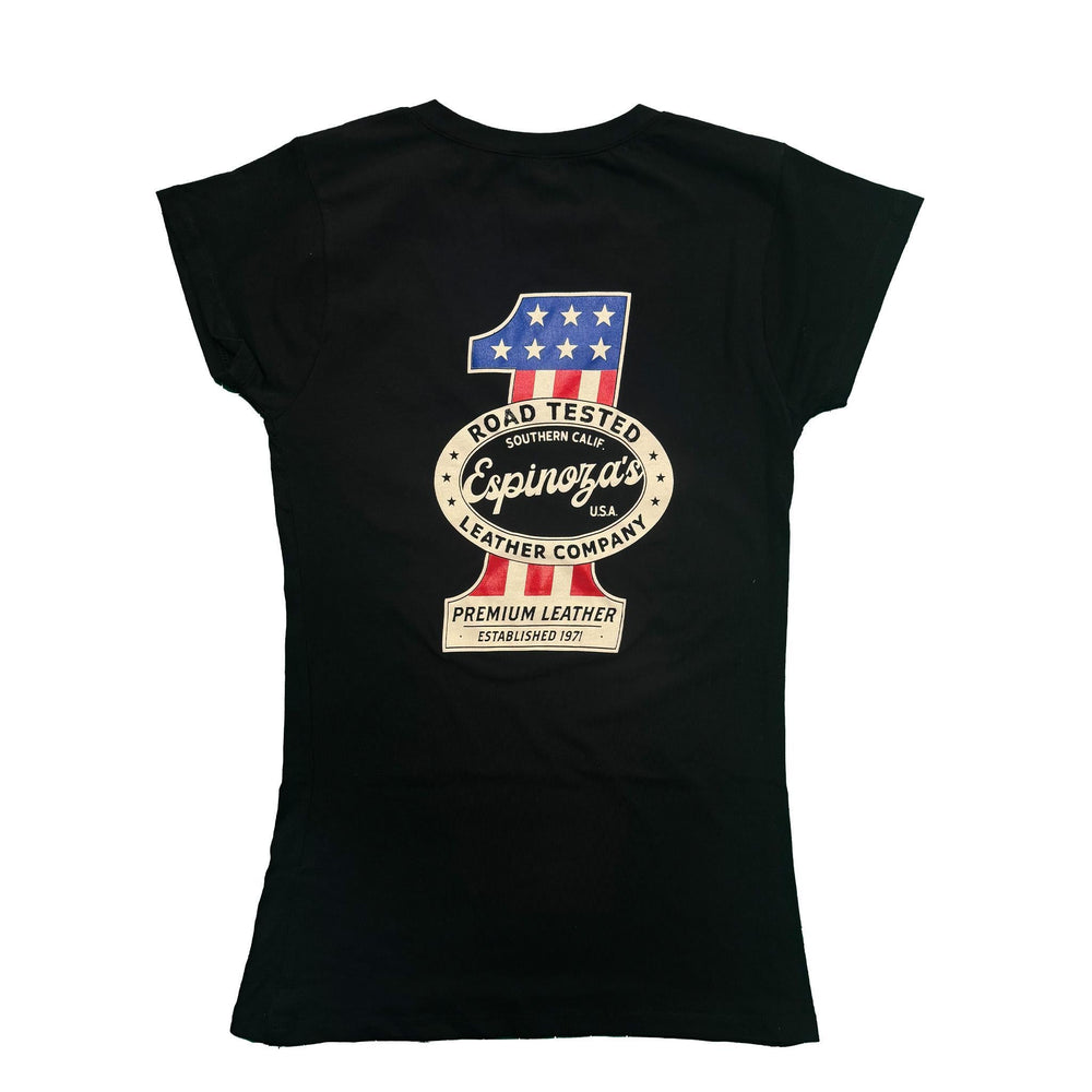 Espinozas Ladies The "One" V - Neck Tee - Espinoza's Leather