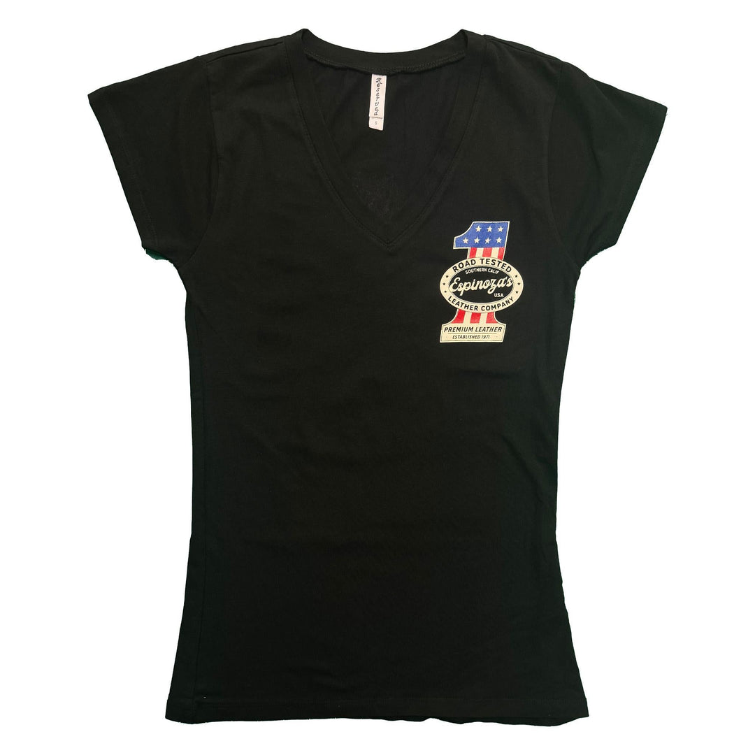 Espinozas Ladies The "One" V - Neck Tee - Espinoza's Leather