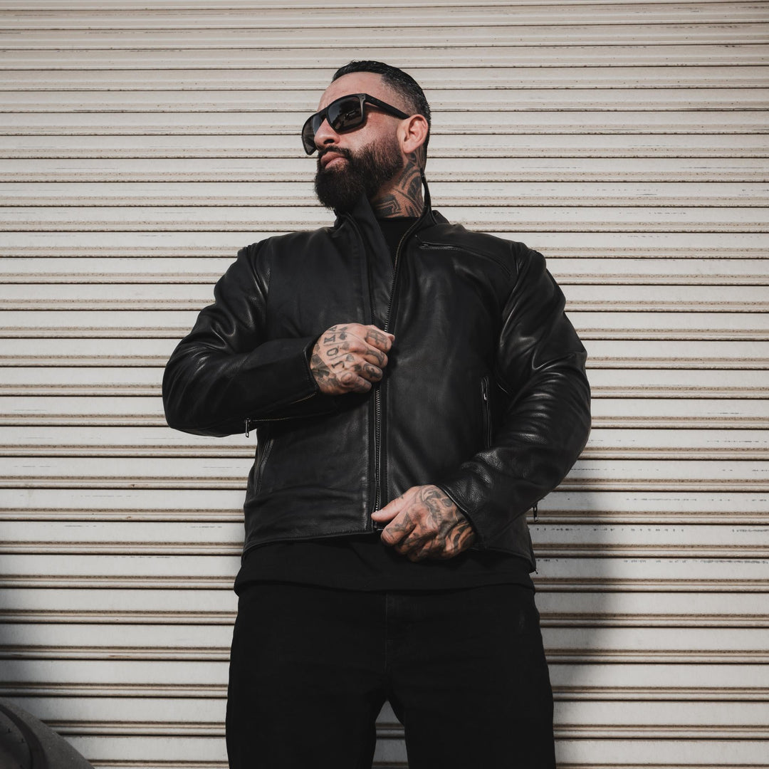 Espinoza's Leather Scooter Jacket - Espinoza's Leather