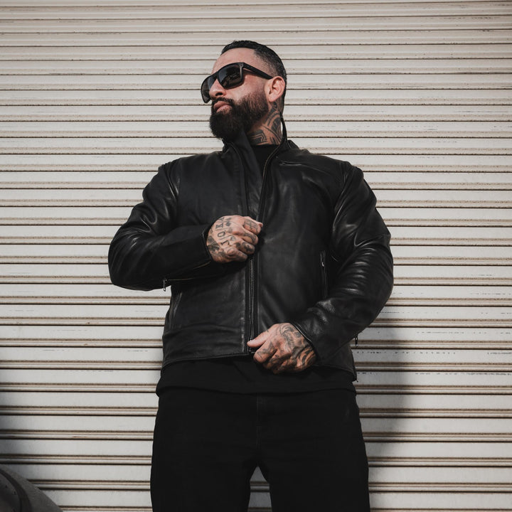 Espinoza's Leather Scooter Jacket - Espinoza's Leather