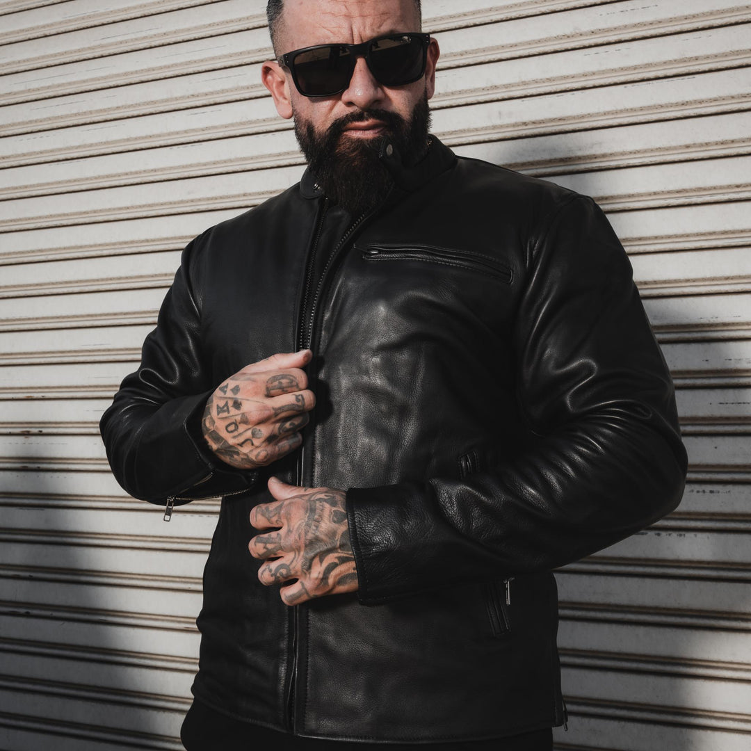 Espinoza's Leather Scooter Jacket - Espinoza's Leather