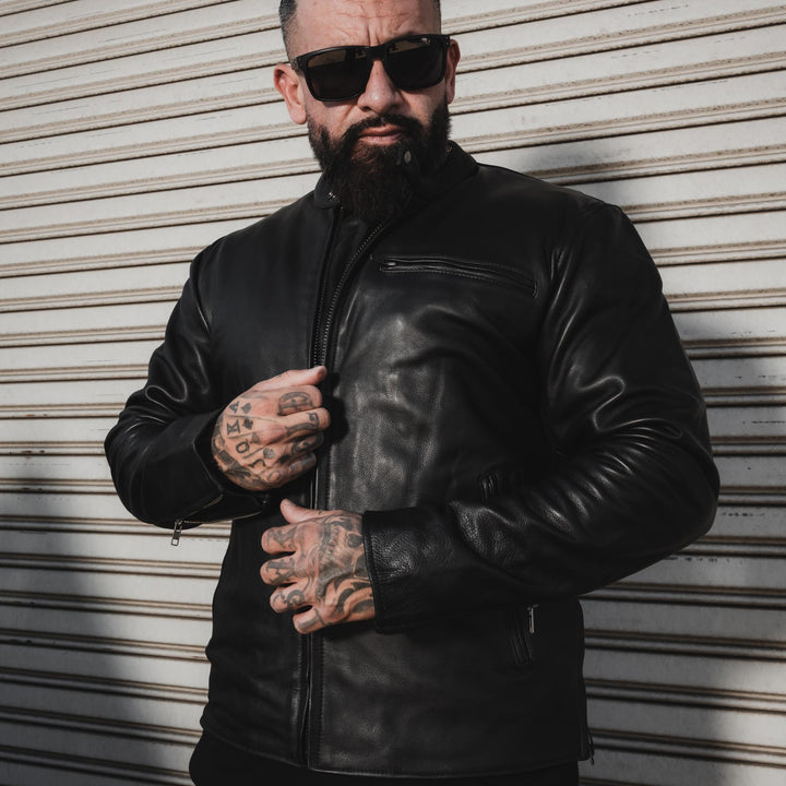 Espinoza's Leather Scooter Jacket - Espinoza's Leather