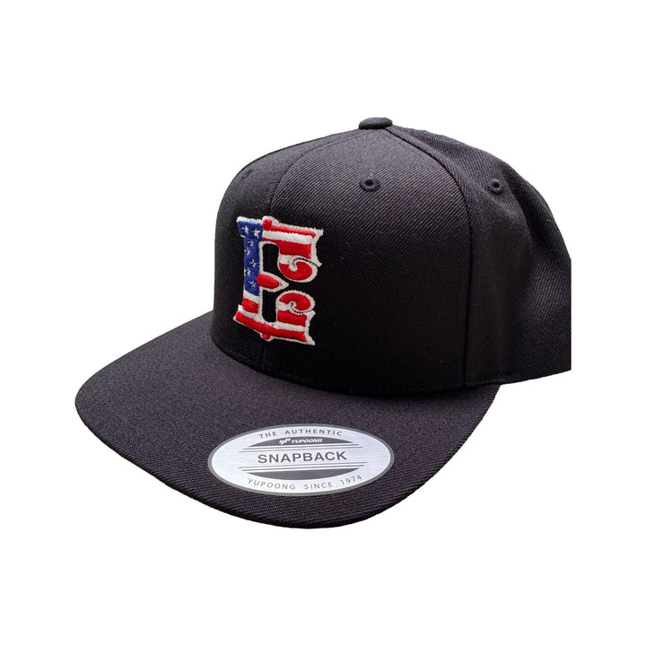 ESPINOZAS USA ON BLACK SNAPBACK - Espinoza's Leather