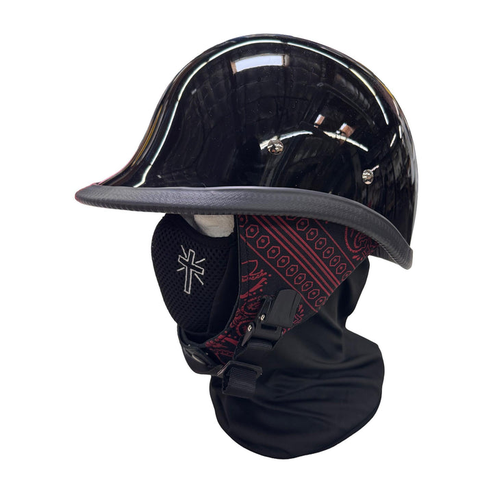 Gloss Polo Novelty Helmet with Ear Covers - Espinoza's Leather