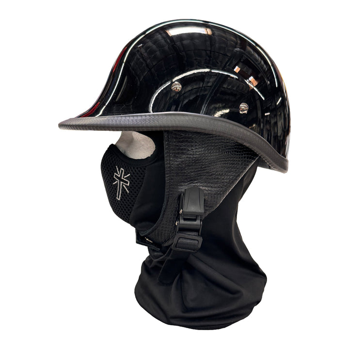 Gloss Polo Novelty Helmet with Ear Covers - Espinoza's Leather
