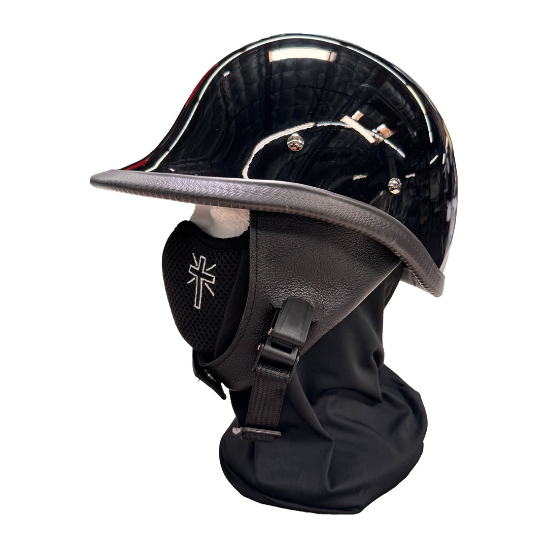 Gloss Polo Novelty Helmet with Ear Covers - Espinoza's Leather