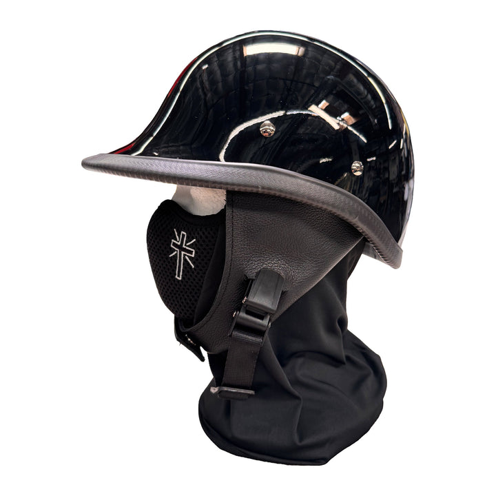 Gloss Polo Novelty Helmet with Ear Covers - Espinoza's Leather