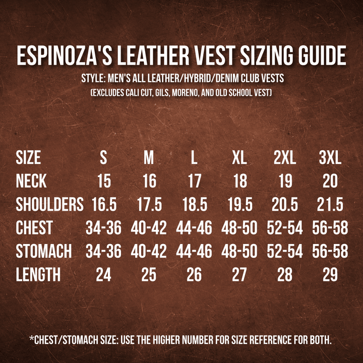 "In Stock" Brownstone Vest - Espinoza's Leather