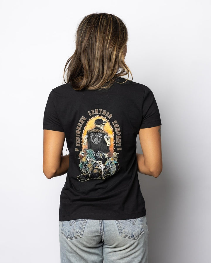 LADIES BUSTER WISE V NECK - Espinoza's Leather