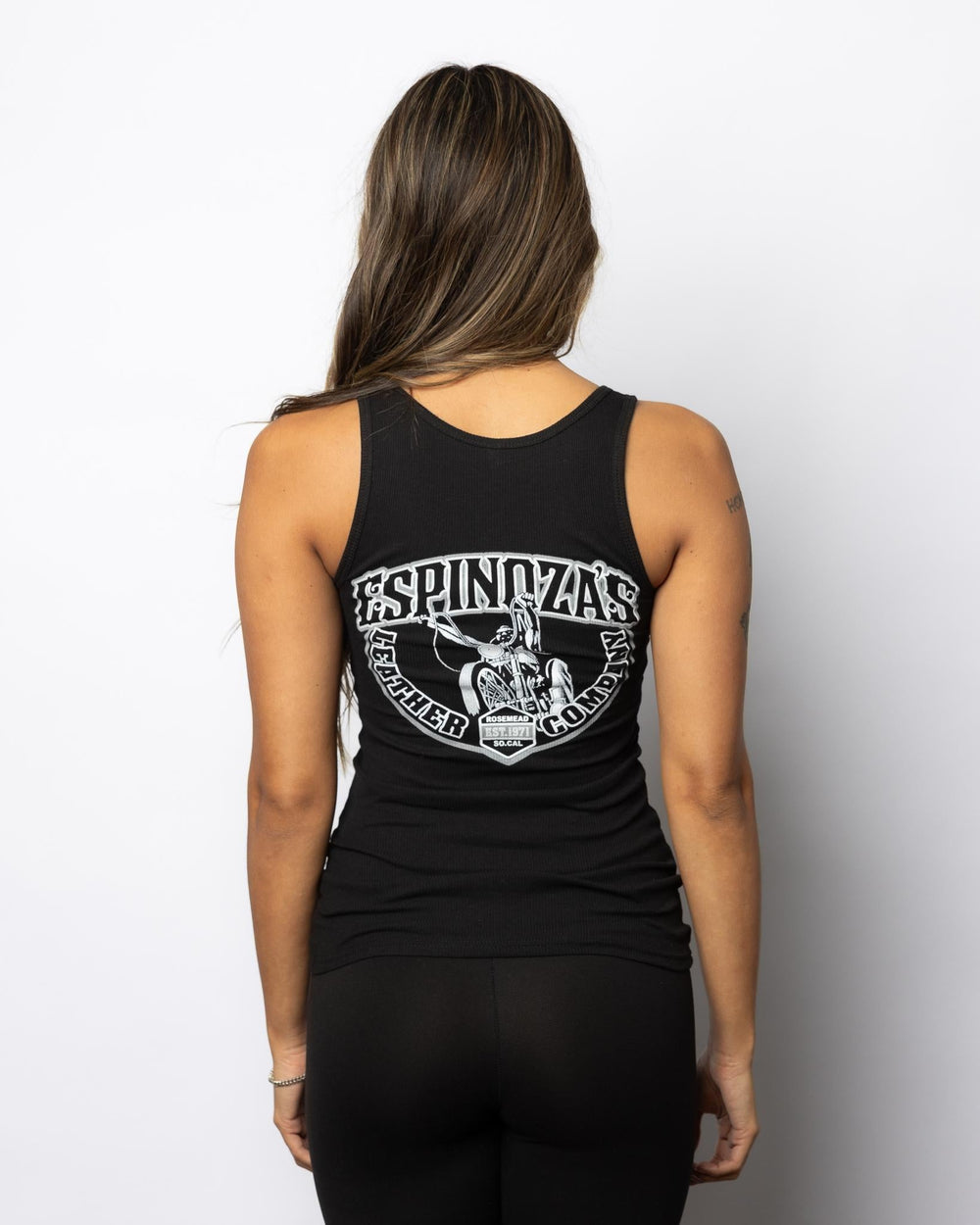 LADIES ESPINOZA CLASSIC LOGO TANK - Espinoza's Leather