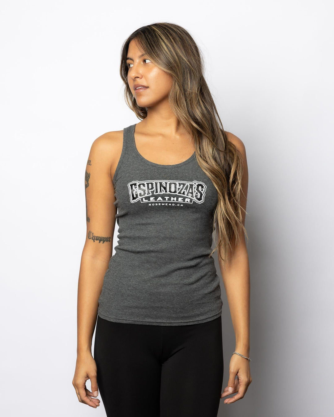 LADIES ESPINOZA CLASSIC LOGO TANK - Espinoza's Leather