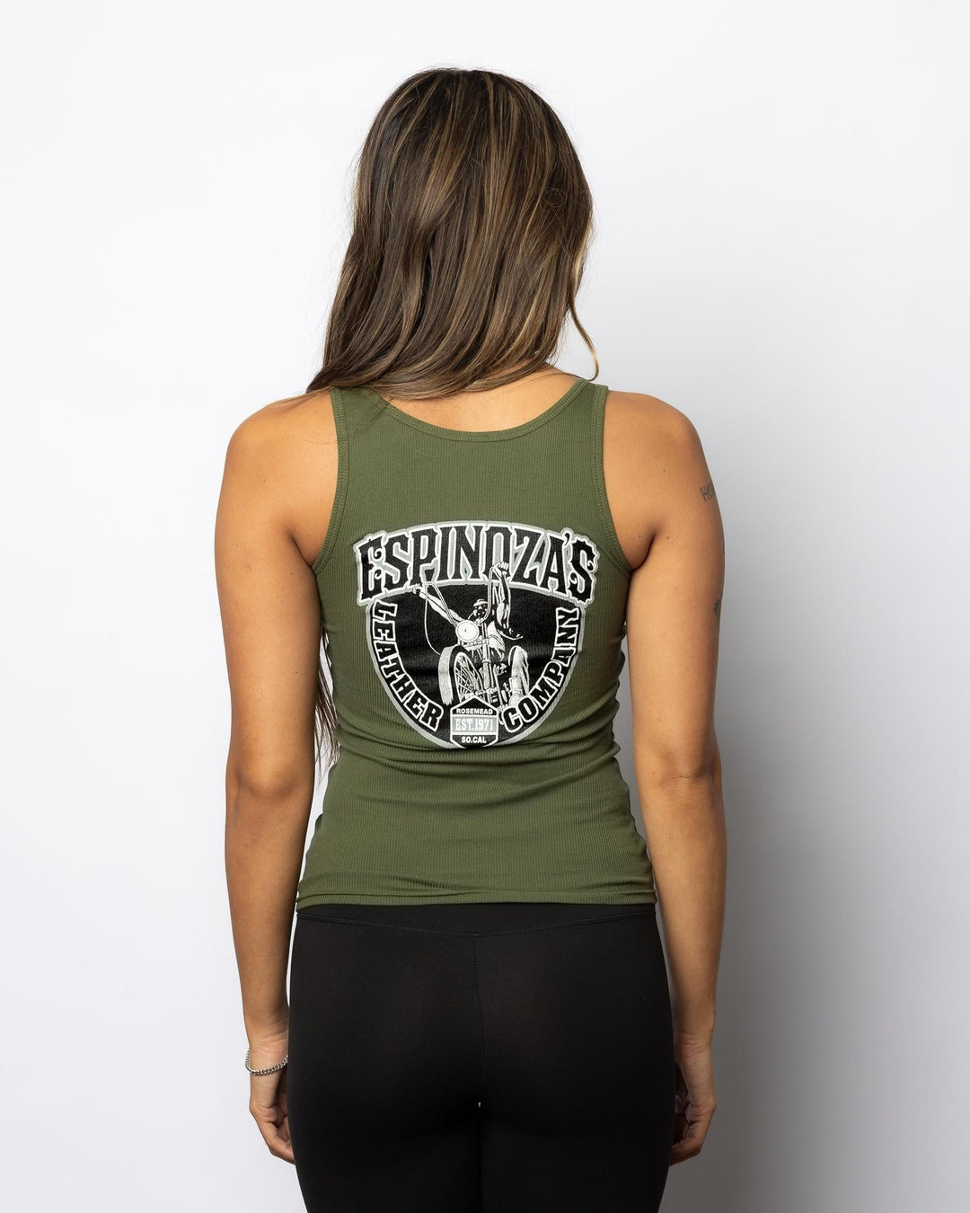 LADIES ESPINOZA CLASSIC LOGO TANK - Espinoza's Leather