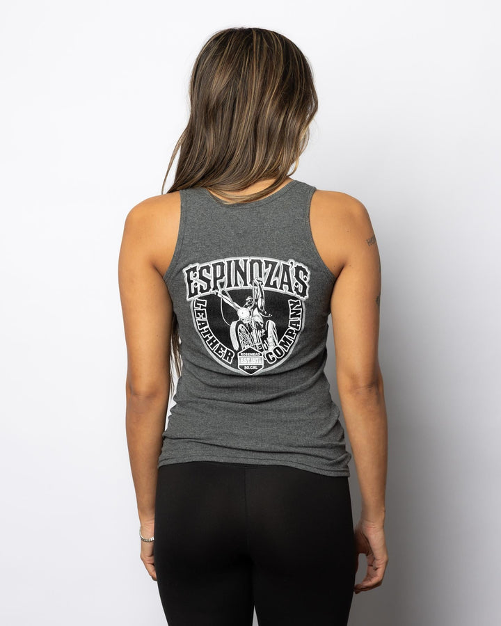 LADIES ESPINOZA CLASSIC LOGO TANK - Espinoza's Leather