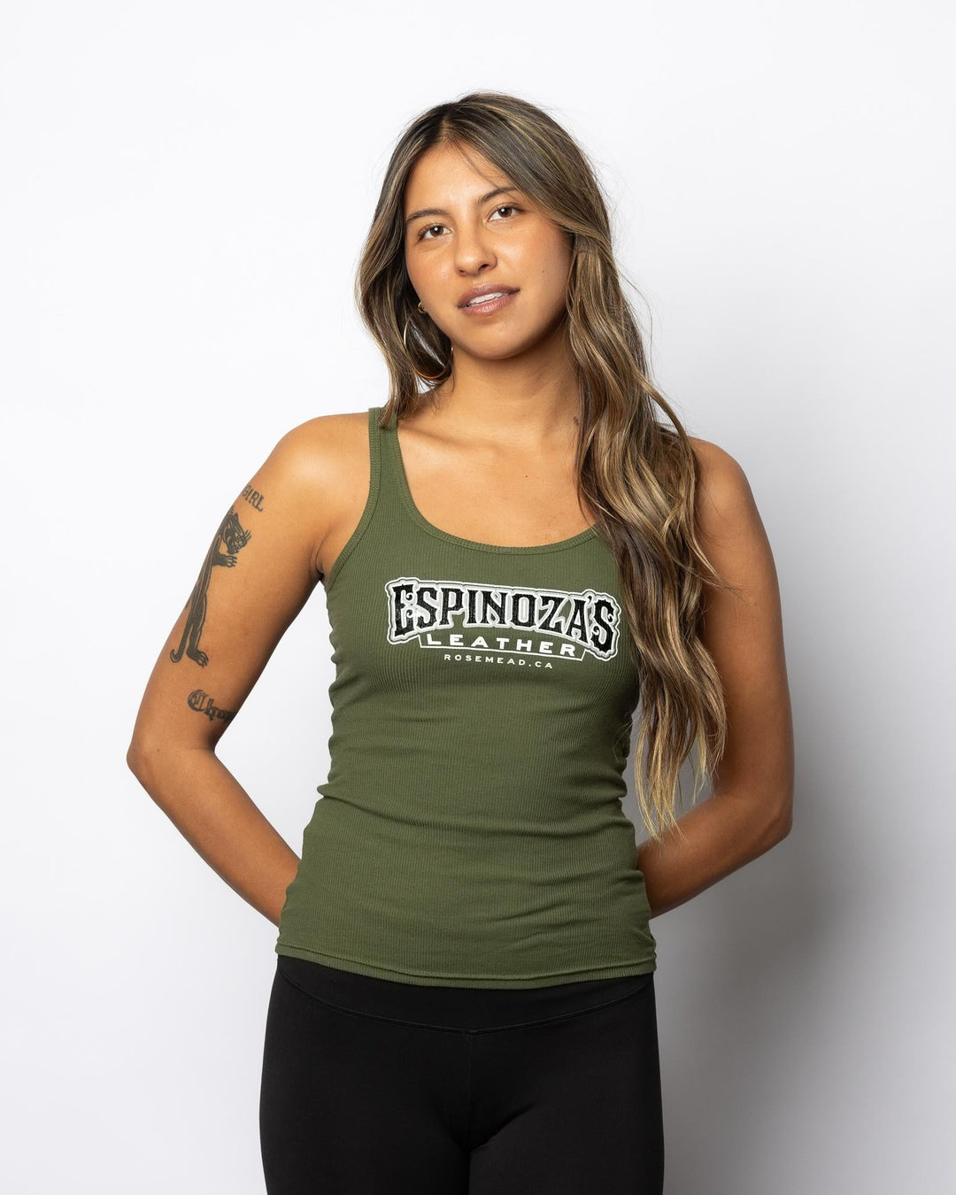 LADIES ESPINOZA CLASSIC LOGO TANK - Espinoza's Leather