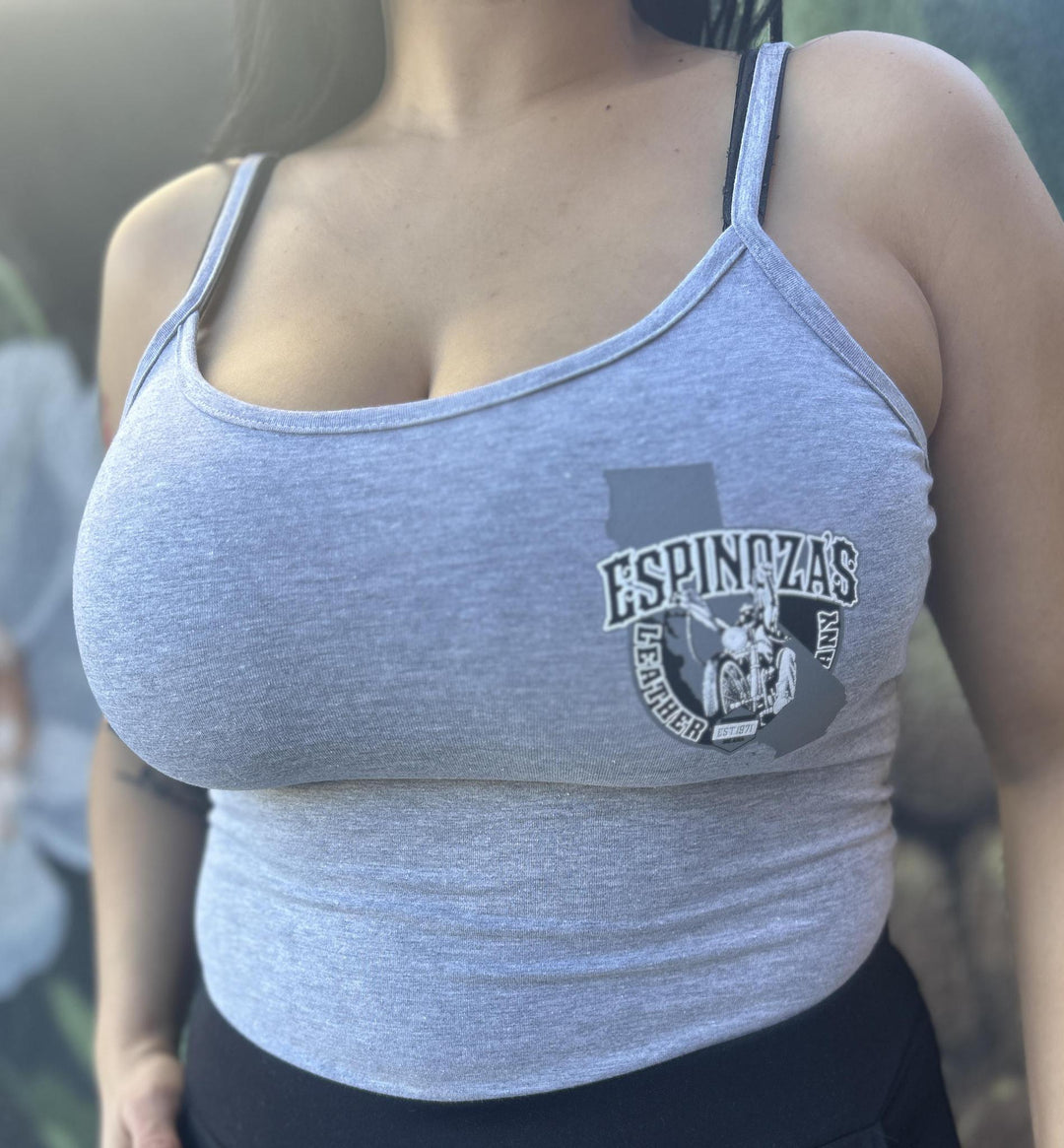 Ladies Gray Cali Body Suit - Espinoza's Leather