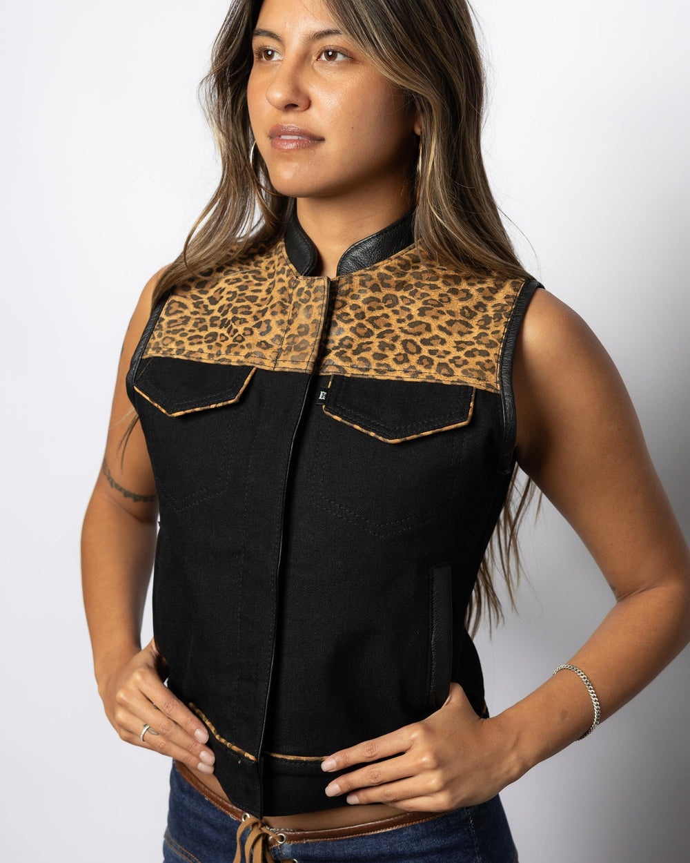 Ladies Leopard Hybrid Club - Espinoza's Leather
