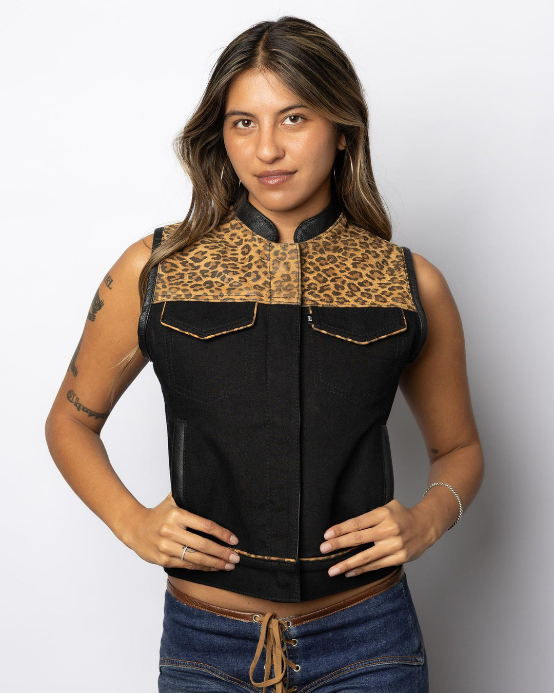 Ladies Leopard Hybrid Club - Espinoza's Leather