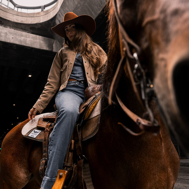 Ladies Rough Out Jacket - Espinoza's Leather