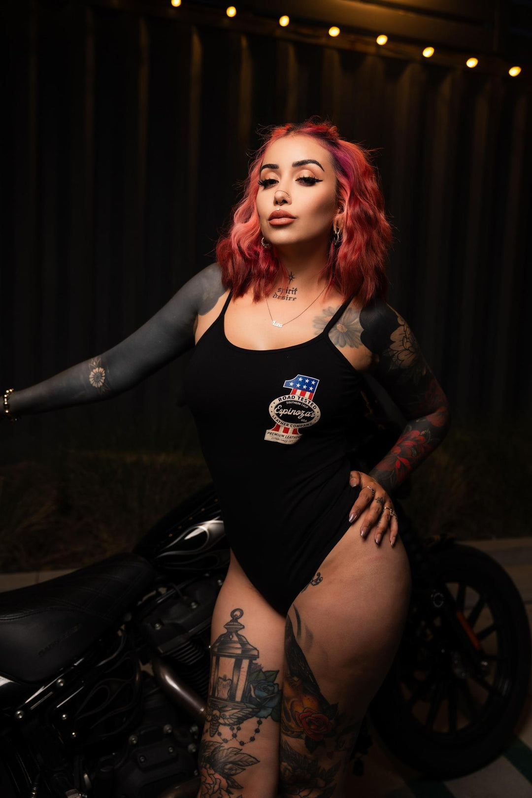 Ladies "The One" Body Suit - Espinoza's Leather