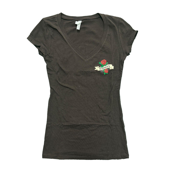 Por Vida Ladies V - Neck Tee - Espinoza's Leather