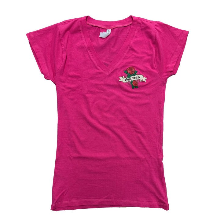 Por Vida Ladies V - Neck Tee - Espinoza's Leather