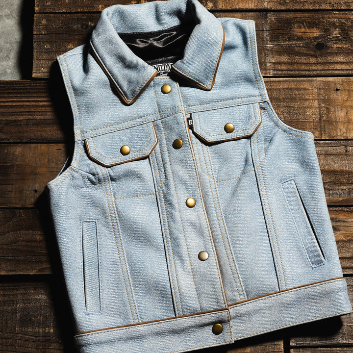 The 71' Ladies Club Vest Revamped - Espinoza's Leather