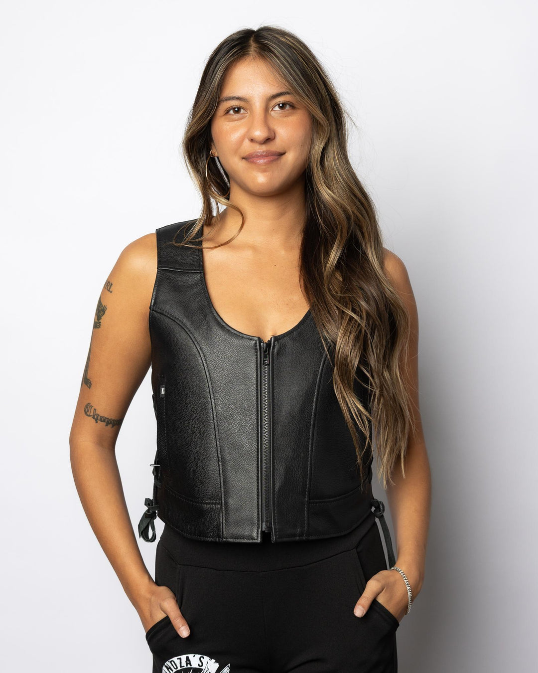 The Bonnie Women's Vest - Espinoza's Leather