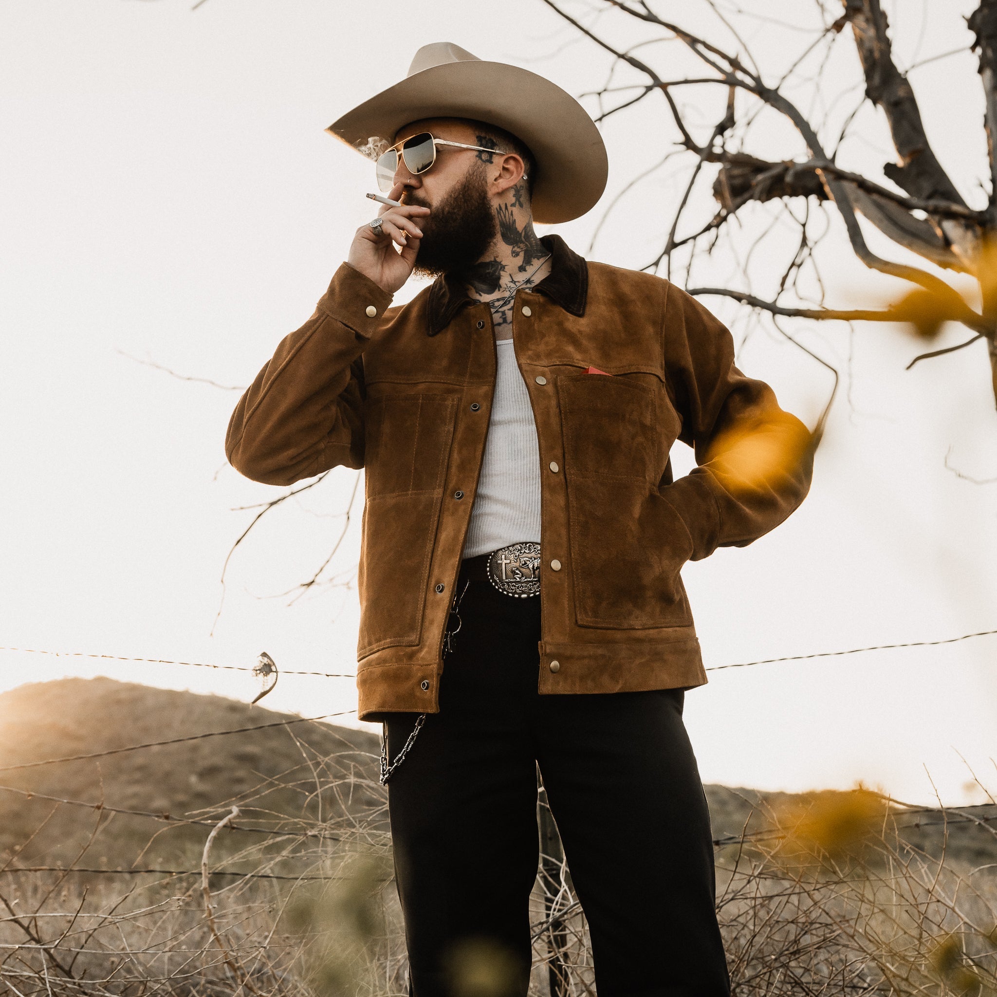 The Rough Out Jacket – Espinoza's Leather